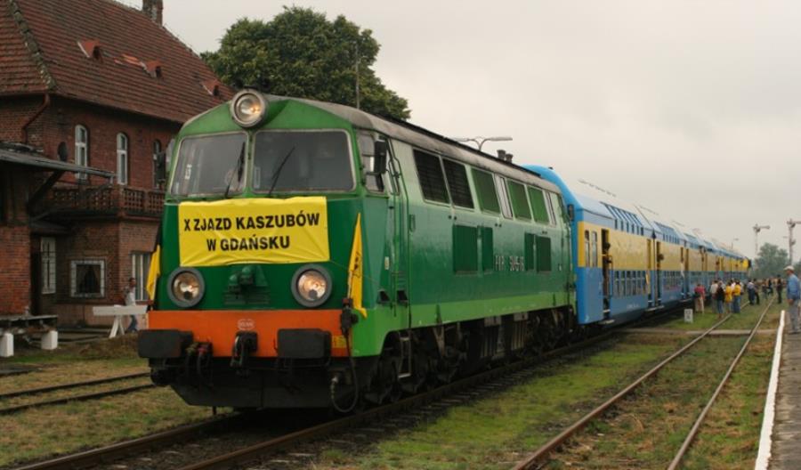 Transcassubią na XXI Światowy Zjazd Kaszubów. Specjalny pociąg do Chojnic Transcassubią na XXI Światowy Zjazd Kaszubów. Specjalny pociąg do Chojnic