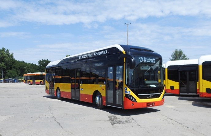 Hybrydowe autobusy Volvo już w Grudziądzu