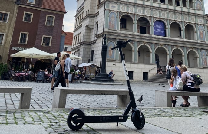 Poznań. Bird wprowadza na ulice 500 hulajnóg