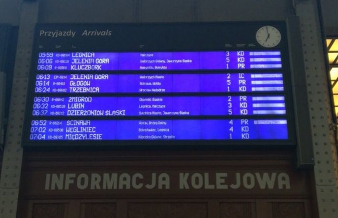 Ogromne utrudnienia na wrocławskim węźle kolejowym [aktualizacja]