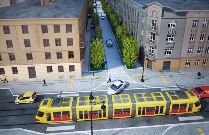 Łódź: Kolejny odcinek al. 1 Maja do przebudowy