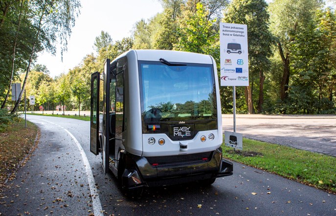 Gdańsk rusza z testami autonomicznego busika przy ZOO