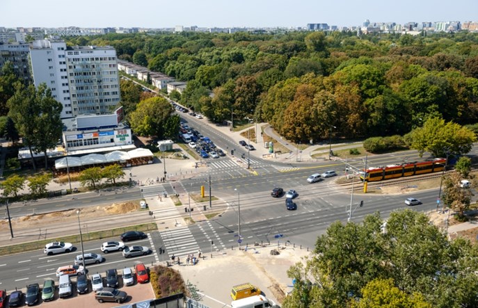 Warszawa. Do końca roku będą zebry przy stacji Pole Mokotowskie