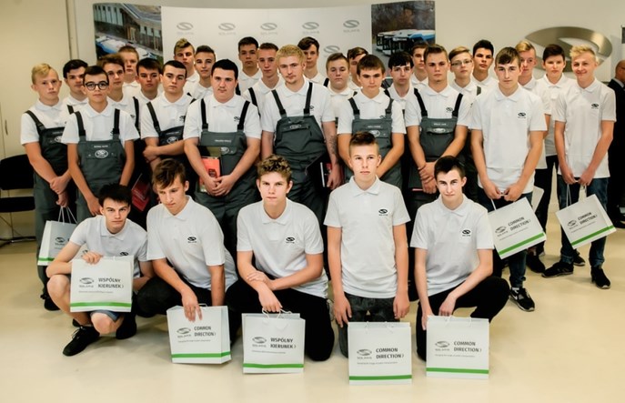 Nowy rok szkolny klasy patronackiej Solarisa