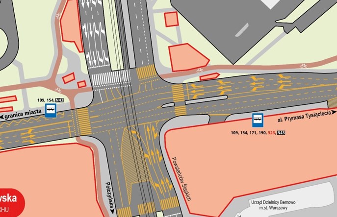 Metro na Bemowo: Zmiany w ruchu na Górczewskiej
