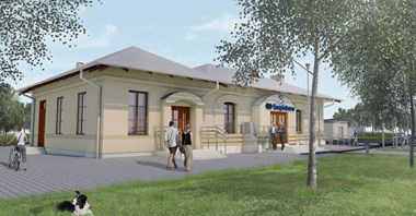 Dworce Szepietowo i Jabłoń Kościelna do przebudowy [wizualizacje]