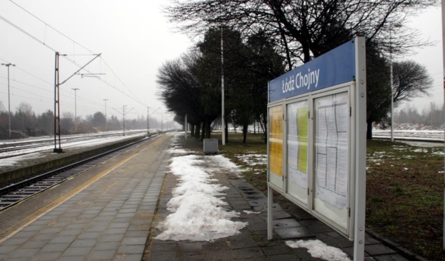 Łódź-Chojny: Czynne będą trzy perony Łódź-Chojny: Czynne będą trzy perony