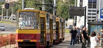 Łódź: Sieć trakcyjna dla tramwajów na ul. Warszawskiej zdjęta