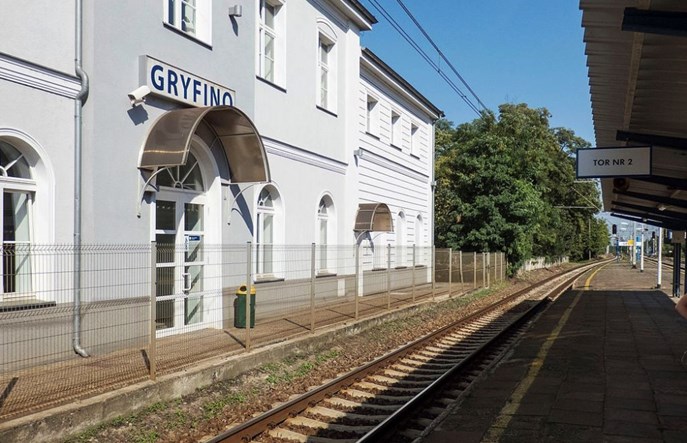 Centrum przesiadkowe szczecińskiej SKM w Gryfinie ze wsparciem unijnym