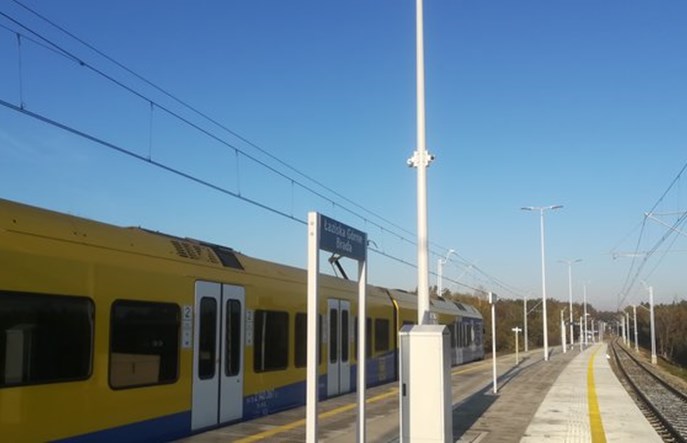 Mijanka Łaziska Górne Brada na trasie z Katowic do Rybnika 