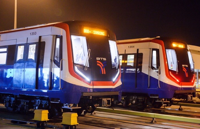 Siemens i Bozankaya kończą dostawy pojazdów dla Bangkoku