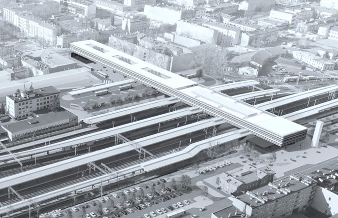 Nowy dworzec Częstochowa Główna: Start prac w poł. 2021 r.