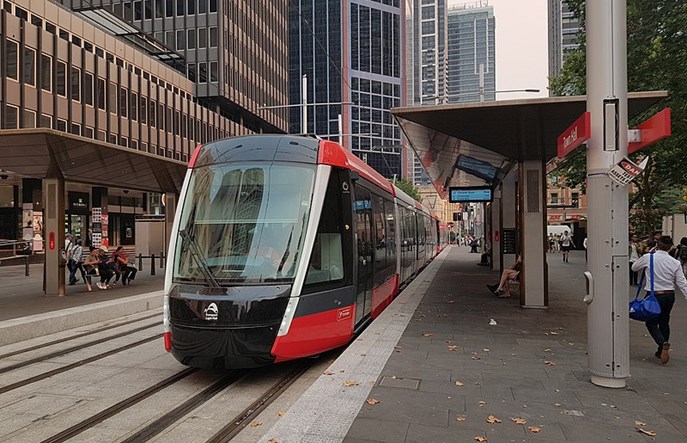 Sydney. Tramwaj przyjechał, pub organizuje imprezę dla miasta