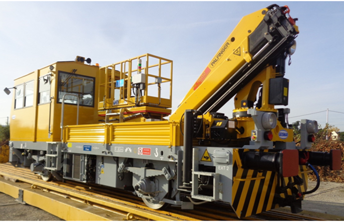 Nowa linia żurawi kolejowych Palfinger