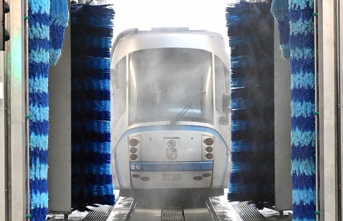 MPK Wrocław z automatyczną myjnią tramwajową
