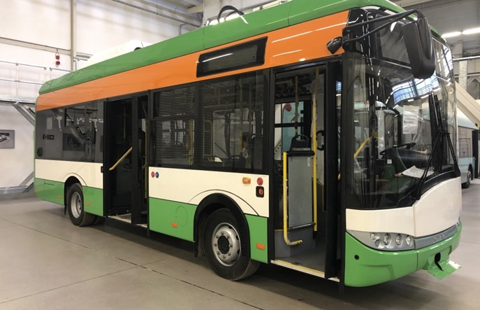 Przedstawiciele gminy Miechów oglądali swoje solarisy