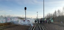 Górnicy zablokowali terminal przeładunkowy w Sławkowie