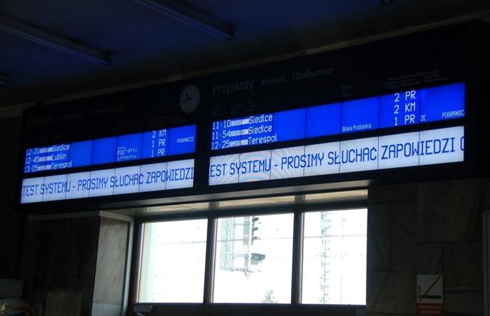 Ostrów Wielkopolski: System Dynamicznej Informacji Pasażerskiej w eksploatacji testowej