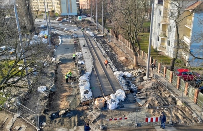 Gdańsk: Modernizacja torowiska na Stogach. Zintensyfikowano prace na Stryjewskiego