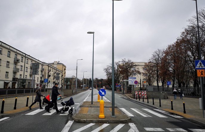Warszawa: Inwestycje i remonty w 2020 r. dla pieszych i rowerzystów