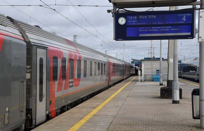 Koronawirus coraz mocniej uderza w kolej. Nie pojedzie pociąg Moskwa - Nicea