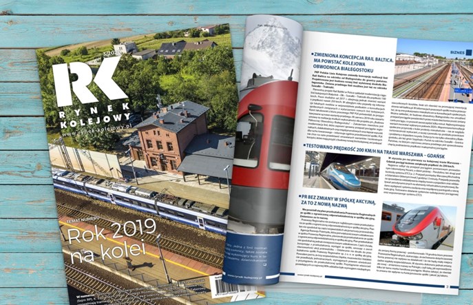 Rynek Kolejowy: Najlepsze medium branżowe wg magazynu Press