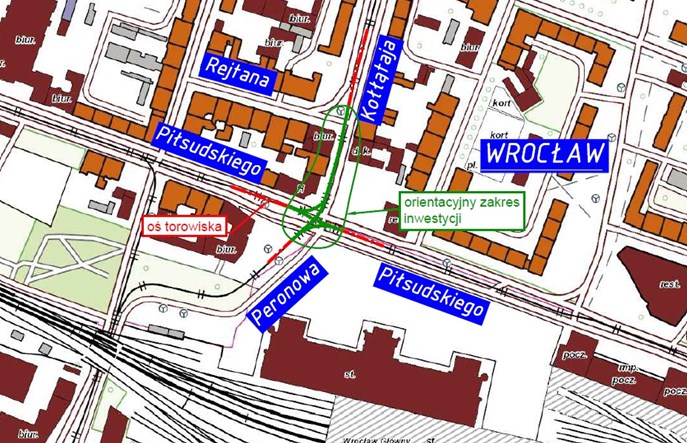 MPK Wrocław: Umowa na przebudowę węzła tramwajowego przy dworcu
