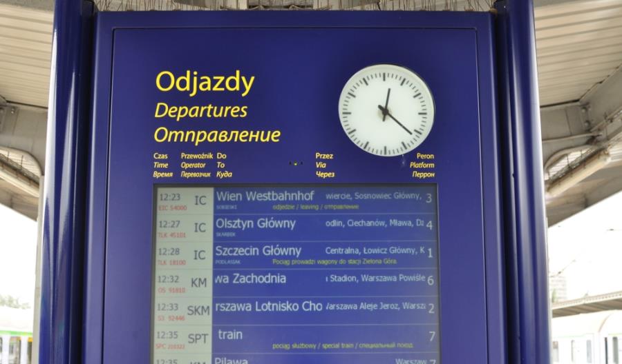 Zmiana czasu na kolei a podróż pociągiem Zmiana czasu na kolei a podróż pociągiem