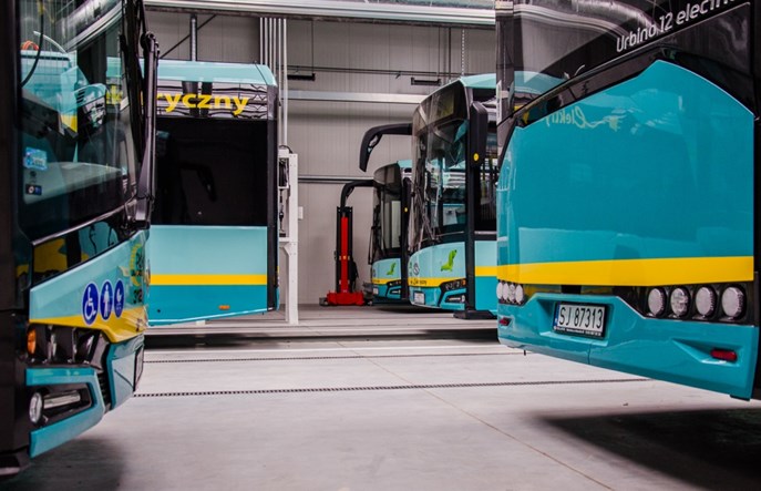 Jaworzno z kolejnymi elektrobusami Solarisa. 80% floty bezemisyjna