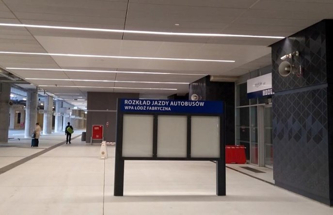 Łódź Fabryczna praktycznie bez autobusów dalekobieżnych. Został tylko FlixBus