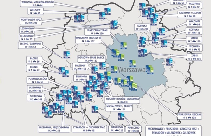 Kolejne parkingi P+R w metropolii warszawskiej powstaną w Legionowie