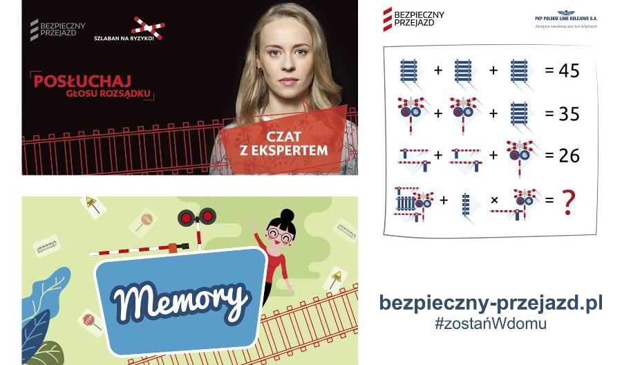 Aplikacje PLK „Bezpieczny przejazd” – edukacja i zabawa – #zostańwdomu Aplikacje PLK „Bezpieczny przejazd” – edukacja i zabawa – #zostańwdomu