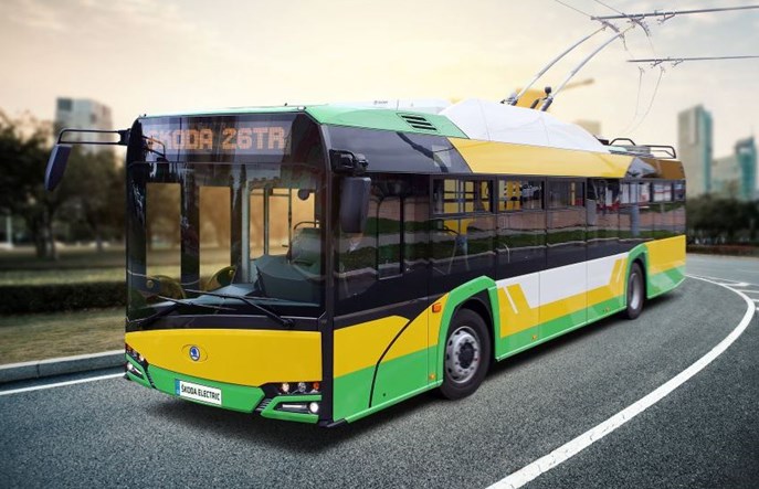 Żylina z bateryjnymi trolejbusami Škoda-Solaris