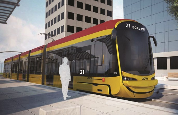Hyundai w przededniu rozpoczęcia produkcji pudła tramwajów dla Warszawy