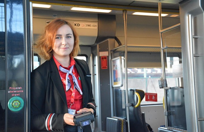 Kierowniczka pociągu KD: Jesteśmy na służbie, taki wybraliśmy zawód