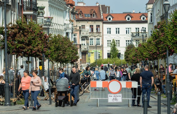 Gdańsk: Deptak na Wajdeloty. Udany pierwszy dzień