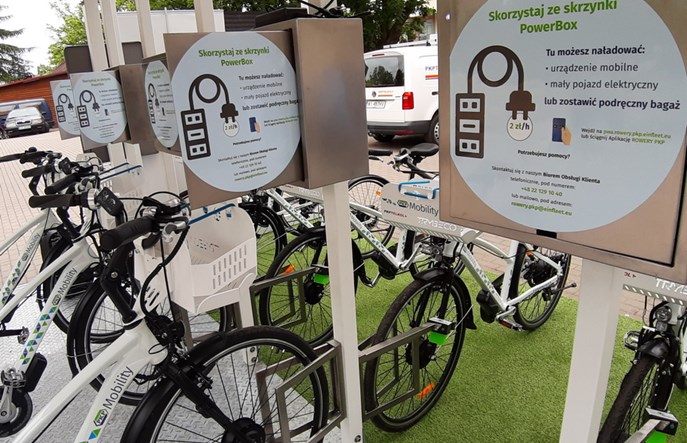 Elektryczne rowery PKP na Półwyspie Helskim