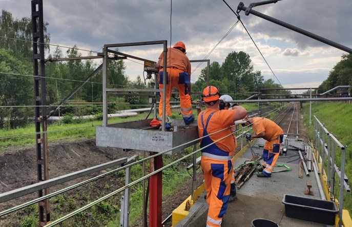 Rozpoczął się remont linii od Bytomia do Gliwic i od Mysłowic do Sosnowca
