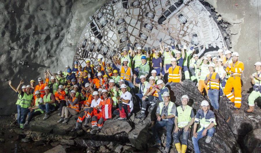 33 kilometrowy tunel Koralm w Austrii gotowy 33 kilometrowy tunel Koralm w Austrii gotowy