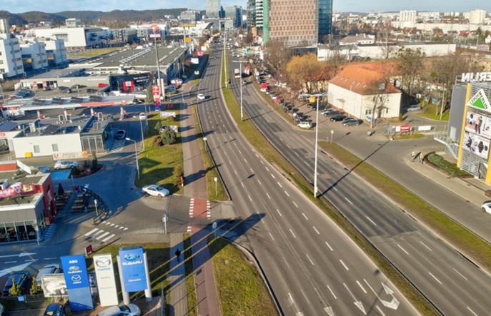 Gdańsk. Wzdłuż al. Grunwaldzkiej powstanie kolejna droga rowerowa