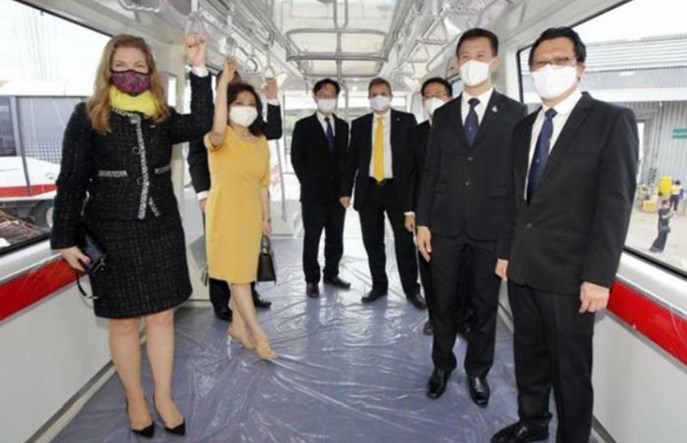 Bombardier dostarcza pojazdy dla kolei jednoszynowej w Bangkoku