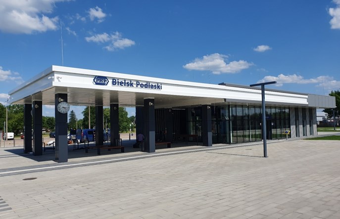 Nowy dworzec kolejowy w Bielsku Podlaskim otwarty dla pasażerów