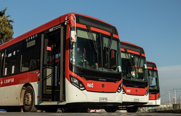 355 nowych autobusów Scania wyjedzie na ulice Santiago