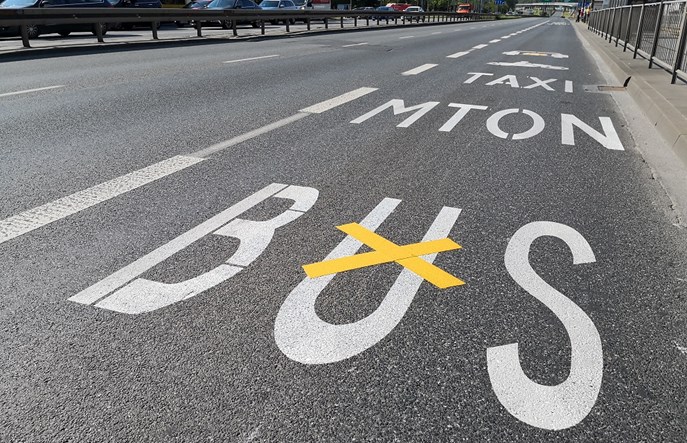 Warszawa: Kilkanaście kilometrów buspasów do 2023 r.