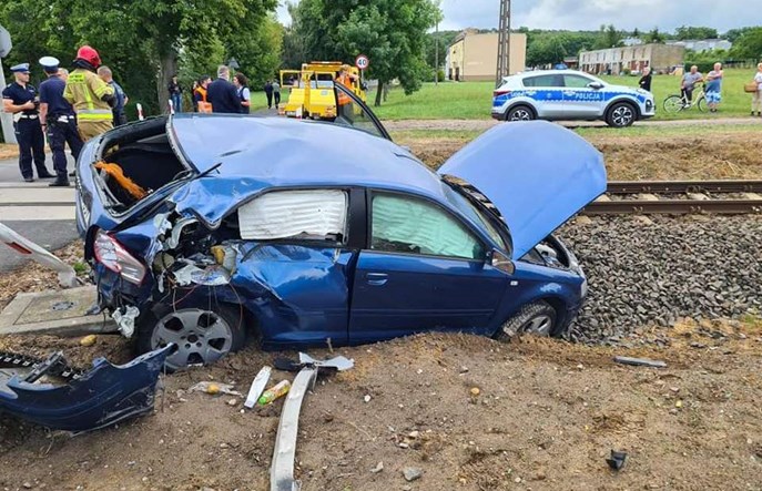 Kolejny wypadek na linii Poznań – Wolsztyn