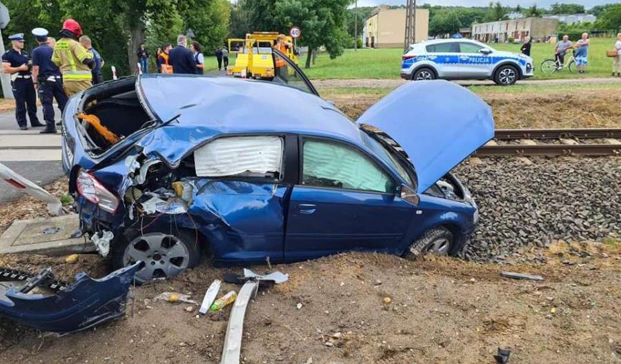 Kolejny wypadek na linii Poznań – Wolsztyn Kolejny wypadek na linii Poznań – Wolsztyn