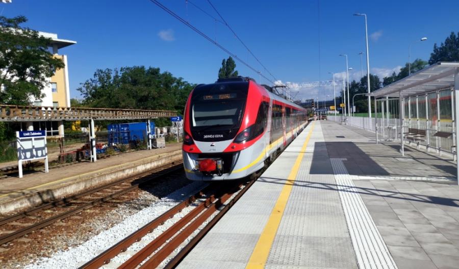 Łódź: Gotowy pierwszy peron na Żabieńcu Łódź: Gotowy pierwszy peron na Żabieńcu