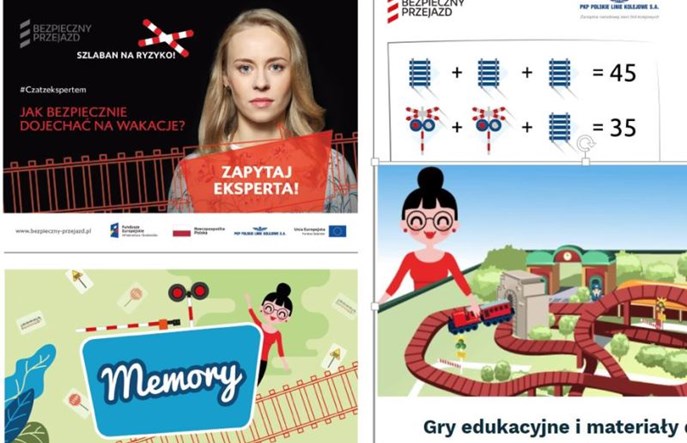 Zagraj o bezpieczeństwo na przejazdach kolejowo-drogowych 