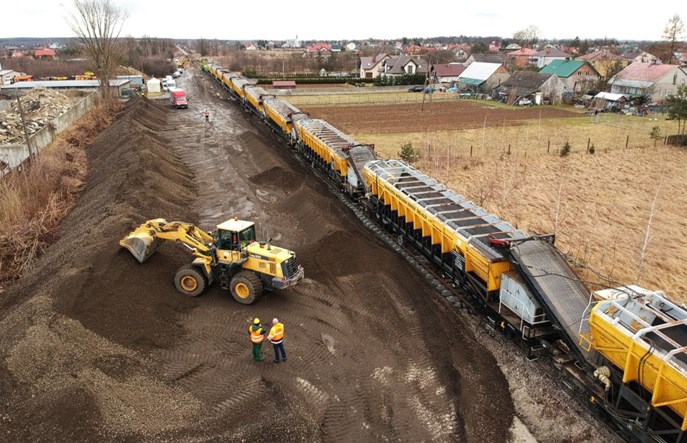 Modernizacja odcinka linii nr 25 Mielec – Dębica wchodzi w ostatnią fazę