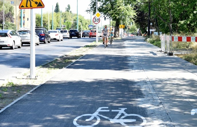 Poznań. Powstaję nowa trasa rowerowa na Grundwaldzie